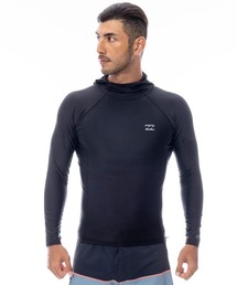 BILLABONG（ビラボン）の「BILLABONG メンズ HOODED RASH その他ラッシュガード 【2025年春夏モデル】/ビラボンUVプロテクション長袖フーディラッシュガード（水着）（ラッシュガード・メンズ）」