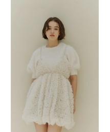 NOTREemor（ノートルエモア）の「tulle mini dress（ドレス）」