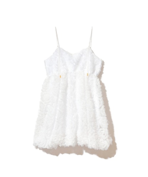 高速配送 tulle mini dress（ドレス）｜NOTREemor（ノートルエモア）の ワンピース
