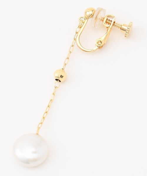 TOCCA(トッカ)の「LUNAE COIN PEAR EARRINGS イヤリング(イヤリング・レディース・シルバー系/ゴールド系・F)」の6枚目の写真