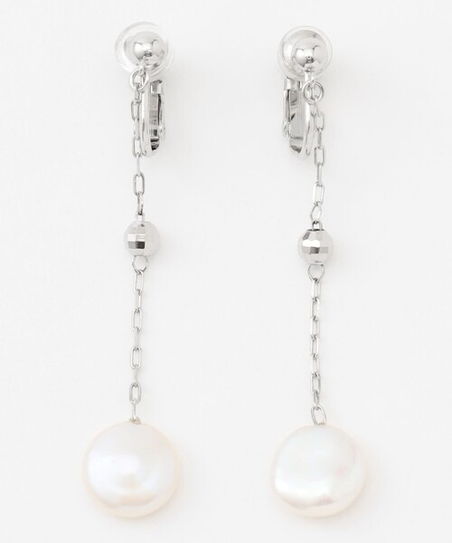 TOCCA(トッカ)の「LUNAE COIN PEAR EARRINGS イヤリング(イヤリング・レディース・シルバー系/ゴールド系・F)」の5枚目の写真