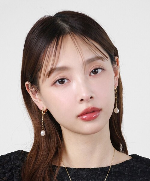 TOCCA(トッカ)の「LUNAE COIN PEAR EARRINGS イヤリング(イヤリング・レディース・シルバー系/ゴールド系・F)」の4枚目の写真