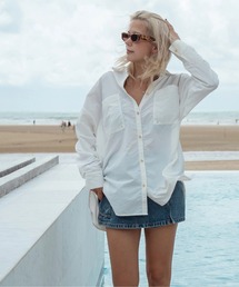 SWEET HEAVEN /ロキシー撥水加工オーバーサイズシャツ