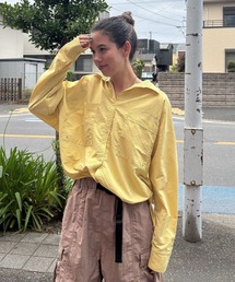 ROXY（ロキシー）の「SWEET HEAVEN /ロキシー撥水加工オーバーサイズシャツ（シャツ/ブラウス）」