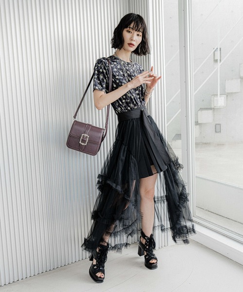 セール】チュールフリルベルトスカート(HARE)（スカート）｜HARE（ハレ