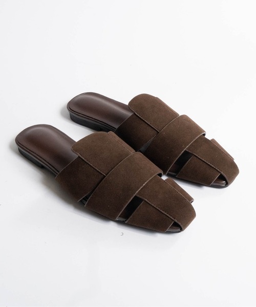 Fabby fabby(ファビィーファビィー)の「グルカフラットサンダル(サンダル・レディース・ブラック/ブラウン/ベージュ/ライトベージュ/ブラック系その他・SMALL/MEDIUM/LARGE)」の17枚目の写真