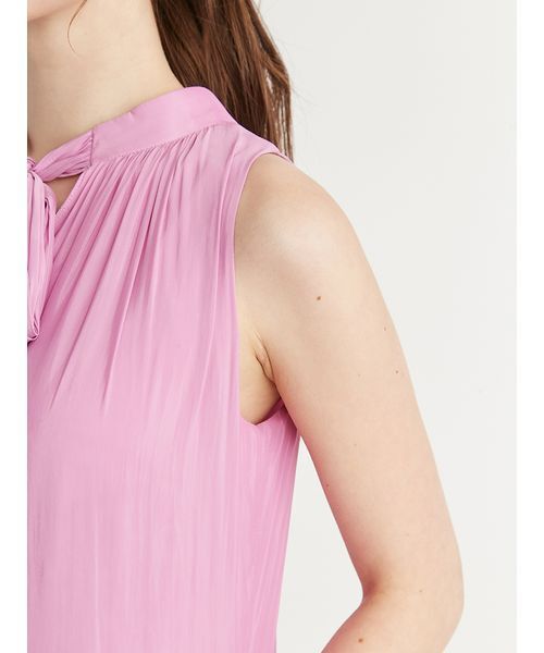 CELFORD(セルフォード)の「2WAYバルーンヘムワンピース(ワンピース・レディース・パープル/ドット/ブラウン・36/38)」の9枚目の写真