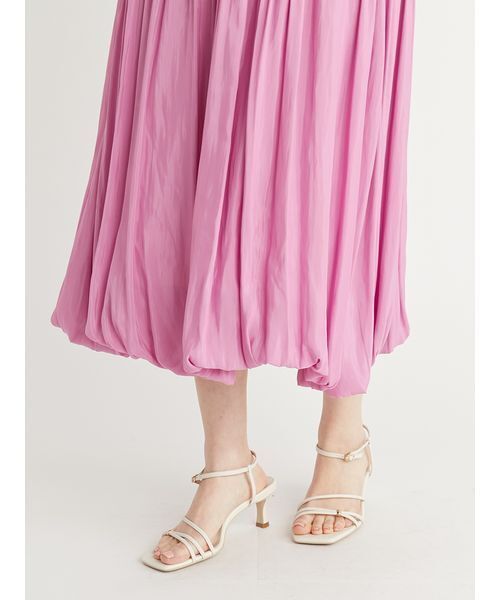 CELFORD(セルフォード)の「2WAYバルーンヘムワンピース(ワンピース・レディース・パープル/ドット/ブラウン・36/38)」の11枚目の写真