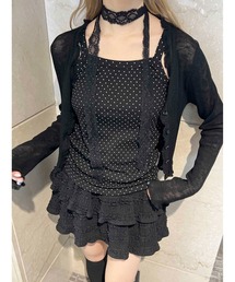 PHILLY（フィリー）の「【PHILLY】シンプルドットキャミソール（キャミソール）」