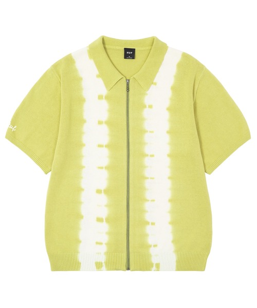 HUF ポロシャツ ハフ HUF TETHER JACQUARD S/S TERRY TOP KN00546 ポロシャツ 2