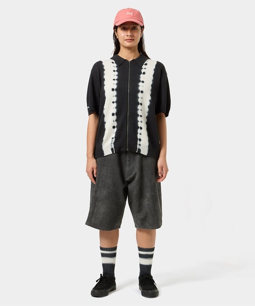 HUF ポロシャツ HUF（ハフ）の「HUF OS ZIP POLO / HUF ジップ ポロシャツ