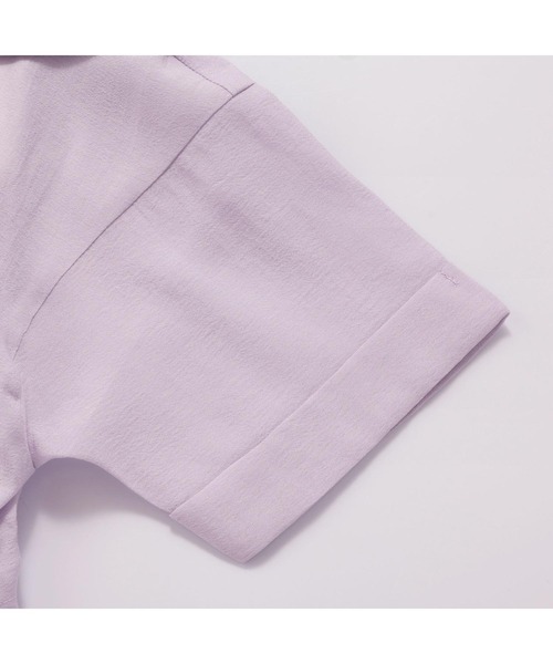 JENNI love（ジェニィラブ）の「【リバイバルアイテム】肩あきドッキングシアーシャツ（シャツ/ブラウス・キッズ・サックスブルー/イエロー/ラベンダー・130cm/140cm/150cm/160cm）」の10枚目の写真