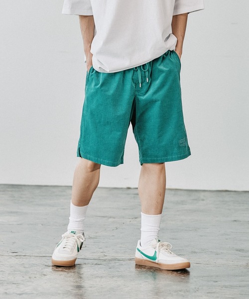 BAYFLOW(ベイフロー)の「ワンポイントコールショートパンツ(その他パンツ・メンズ・グリーン/アイボリー/チャコールグレー/グレー・SMALL/MEDIUM/LARGE)」の4枚目の写真