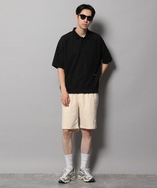 BAYFLOW(ベイフロー)の「ワンポイントコールショートパンツ(その他パンツ・メンズ・グリーン/アイボリー/チャコールグレー/グレー・SMALL/MEDIUM/LARGE)」の7枚目の写真