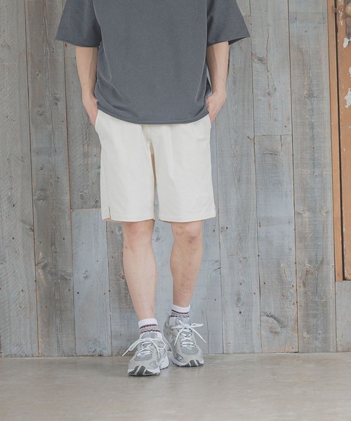 BAYFLOW(ベイフロー)の「ワンポイントコールショートパンツ(その他パンツ・メンズ・グリーン/アイボリー/チャコールグレー/グレー・SMALL/MEDIUM/LARGE)」の9枚目の写真