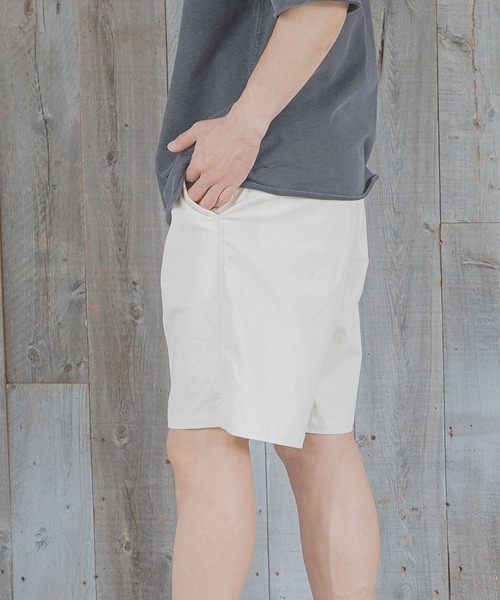BAYFLOW(ベイフロー)の「ワンポイントコールショートパンツ(その他パンツ・メンズ・グリーン/アイボリー/チャコールグレー/グレー・SMALL/MEDIUM/LARGE)」の13枚目の写真