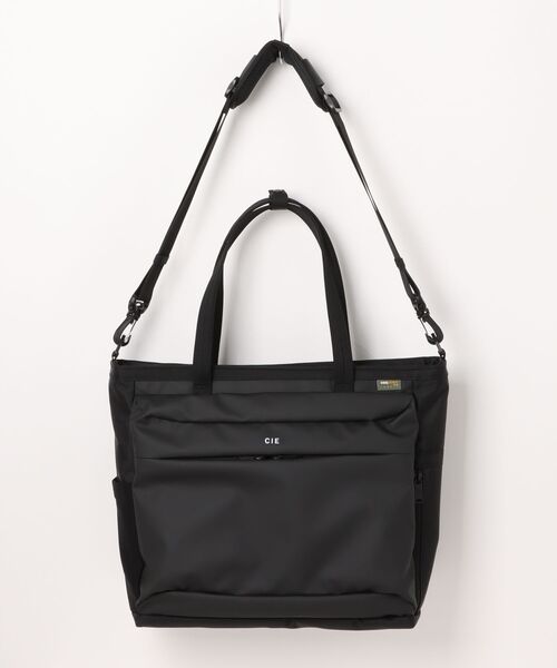 CIE(シー)の「【CIE/シー】LEAP TOTE BAG(トートバッグ・メンズ・グレー/ブラック/ネイビー・FREE)」の17枚目の写真