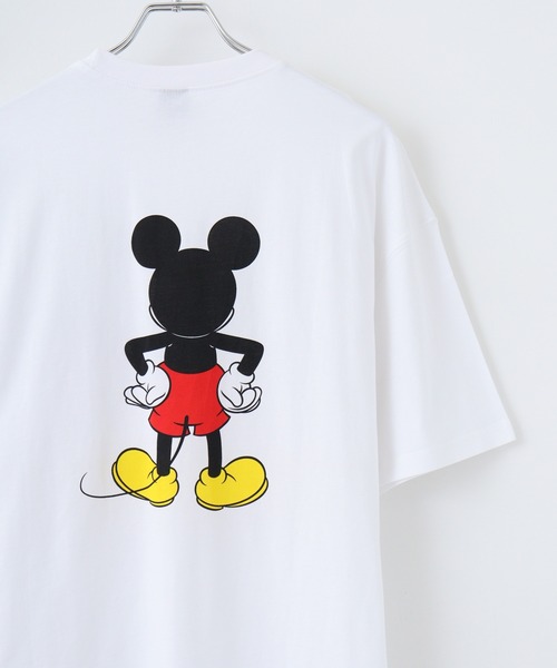 セール】MICKEY MOUSE Over t-shirt / ミッキーマウス オーバーT
