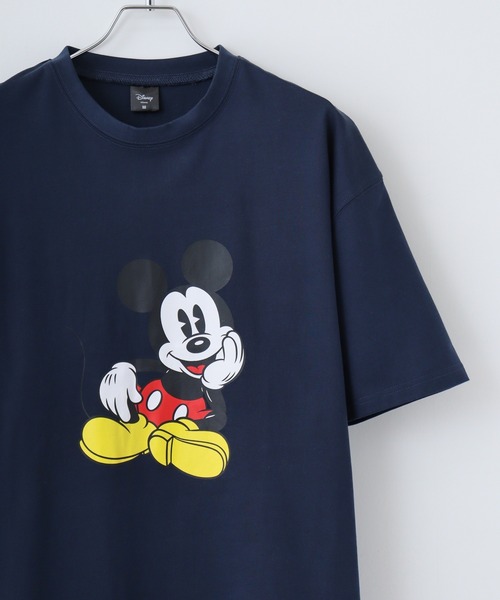 セール】MICKEY MOUSE Over t-shirt / ミッキーマウス オーバーT