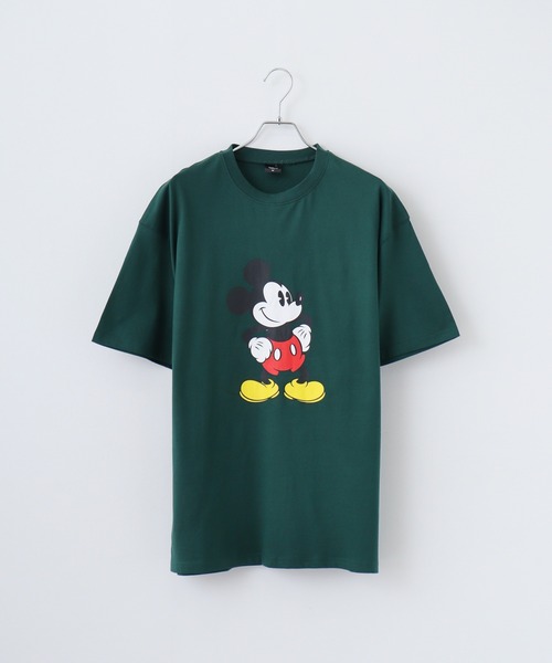 セール】MICKEY MOUSE Over t-shirt / ミッキーマウス オーバーT