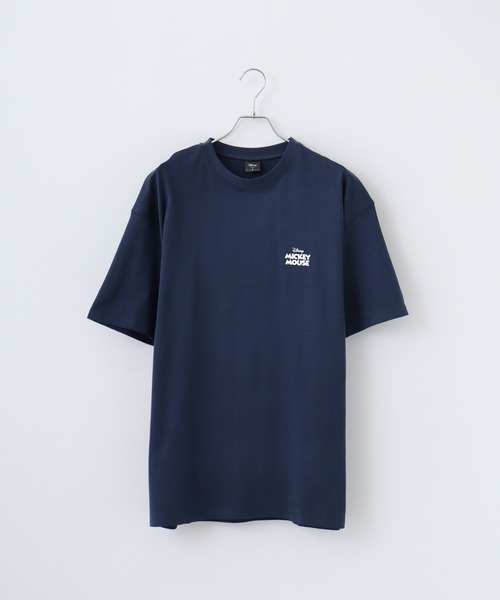 MICKEY MOUSE(ミッキーマウス)の「MICKEY MOUSE Over t-shirt / ミッキーマウス オーバーTシャツ unisex(Tシャツ/カットソー・メンズ・チャコールアッシュ/ホワイト系3/ヘザーチャコール/ホワイト系2/チャコールグレー/ネイビー/ホワイト系1/チャコール/オフホワイト/ダークグリーン/モカ/杢グレー/グレー系1/ダークグリーン系1/ネイビー系1/ベージュ・XL/L/M)」の17枚目の写真