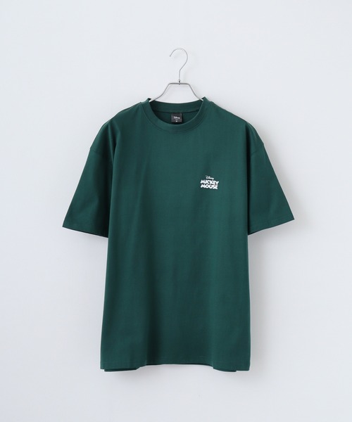 MICKEY MOUSE(ミッキーマウス)の「MICKEY MOUSE Over t-shirt / ミッキーマウス オーバーTシャツ unisex(Tシャツ/カットソー・メンズ・チャコールアッシュ/ホワイト系3/ヘザーチャコール/ホワイト系2/チャコールグレー/ネイビー/ホワイト系1/チャコール/オフホワイト/ダークグリーン/モカ/杢グレー/グレー系1/ダークグリーン系1/ネイビー系1/ベージュ・XL/L/M)」の22枚目の写真