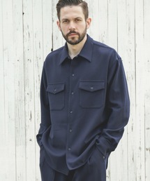 PEACHSKIN STRETCH GABARDINE / CPO SHIRT