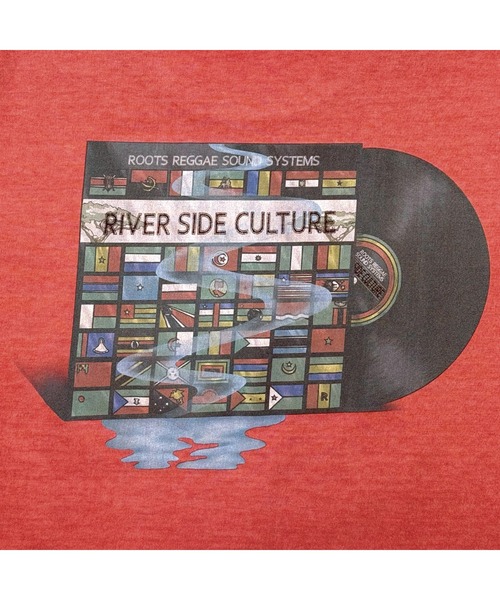 RIVER SIDE CULTURE(リバーサイドカルチャー)の「RIVER SIDE CULTURE/RSC RECORDジャケ Tシャツ (M4)(Tシャツ/カットソー・メンズ・ホワイト/ピンク・X-LARGE/MEDIUM/LARGE)」の15枚目の写真