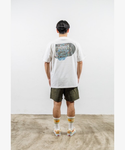 RIVER SIDE CULTURE(リバーサイドカルチャー)の「RIVER SIDE CULTURE/RSC RECORDジャケ Tシャツ (M4)(Tシャツ/カットソー・メンズ・ホワイト/ピンク・X-LARGE/MEDIUM/LARGE)」の5枚目の写真