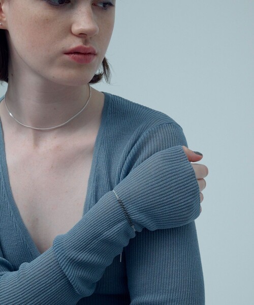 and cloud(アンドクラウド)の「Ink Bracelet(ブレスレット・レディース・ブルー/ブラック・FREE)」の10枚目の写真