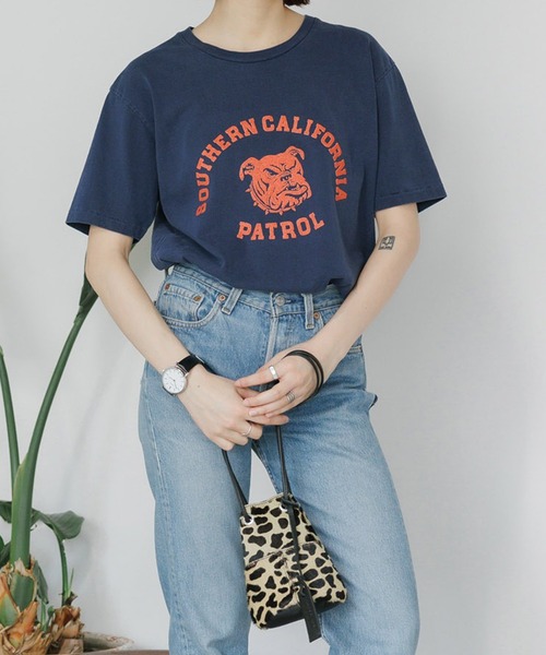 tシャツ MIXTA/ミクスタ SO CAL DOG SS CREWNECK T-SHIRTS Tシャツ レディース メンズ MIXTA ミクスタ CREWNECK T-SHIRTS Tシャツ 半袖 SO CAL DOG