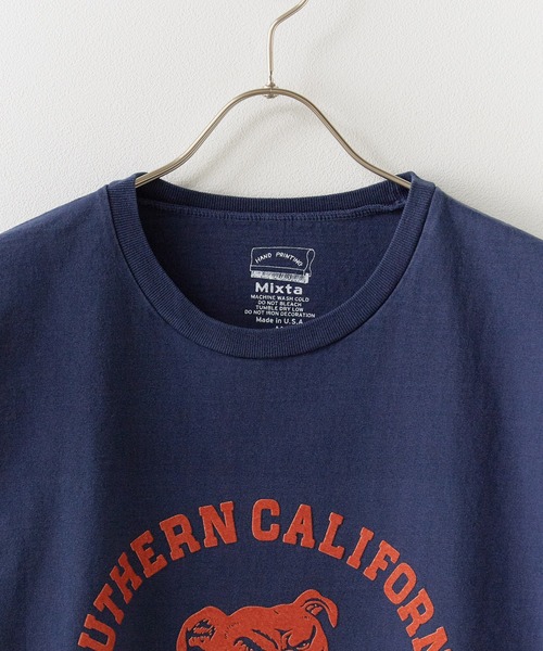 tシャツ MIXTA/ミクスタ SO CAL DOG SS CREWNECK T-SHIRTS Tシャツ レディース メンズ MIXTA tシャツ MIXTA/ミクスタ CREW NECK SO CAL DOG Tシャツ