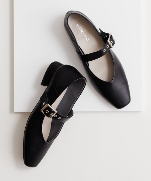 HIMIKO（ヒミコ）の「【HIMIKO】【ZOZOTOWN限定】ハトメベルトメリージェーンパンプス/ 650103（パンプス・レディース・ブラック・23.0cm/22.5cm/22.0cm/21.5cm/26.5cm/26.0cm/25.5cm/25.0cm/24.5cm/24.0cm/23.5cm）」の10枚目の写真