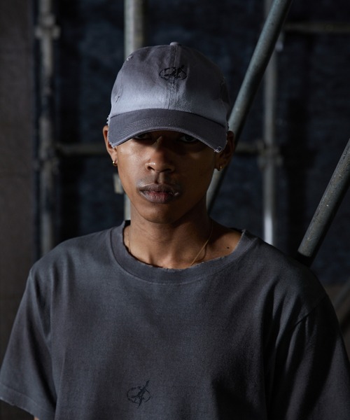 ANDER HUNK（アンダーハンク）の「Overdyed Dameged Cap / オーバーダイダメージキャップ（キャップ・メンズ・グレー/ブラック・FREE）」の15枚目の写真