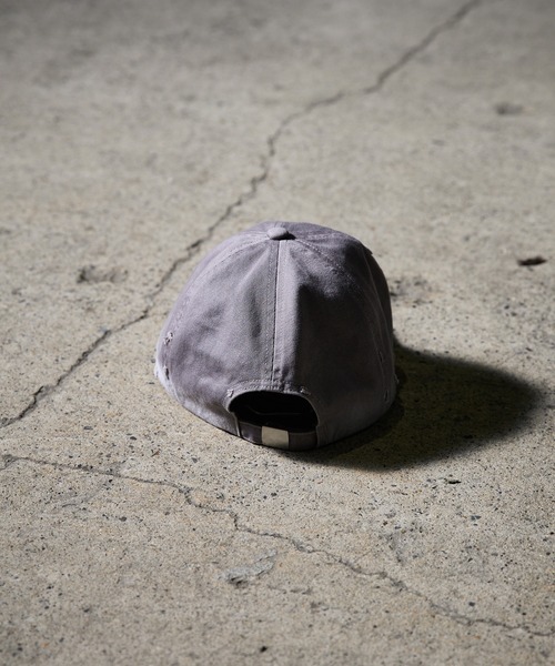 ANDER HUNK（アンダーハンク）の「Overdyed Dameged Cap / オーバーダイダメージキャップ（キャップ・メンズ・グレー/ブラック・FREE）」の11枚目の写真