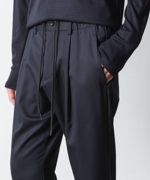 ATTACHMENT(アタッチメント)の「T/W/SI ストレッチギャバジン レギュラーフィット イージートラウザーズ / T/W/SI STRETCH GABARDINE REGULAR FIT EASY TROUSERS(スラックス・メンズ・グレー系/ブラック/ブラック系/ダークネイビー・1/2/3/4)」の22枚目の写真