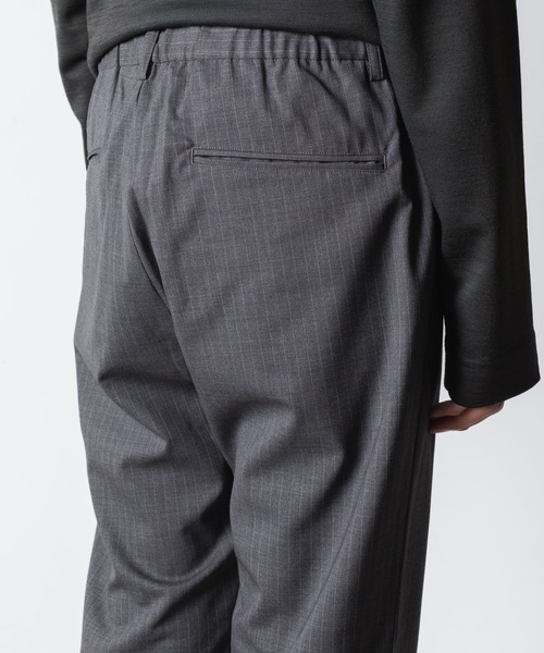 ATTACHMENT(アタッチメント)の「T/W/SI ストレッチギャバジン レギュラーフィット イージートラウザーズ / T/W/SI STRETCH GABARDINE REGULAR FIT EASY TROUSERS(スラックス・メンズ・グレー系/ブラック/ブラック系/ダークネイビー・1/2/3/4)」の14枚目の写真