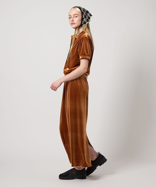 Steven Alan ベロア ロング スカート Steven Alan＞ベロア ロング スカート（スカート）｜Steven Alan