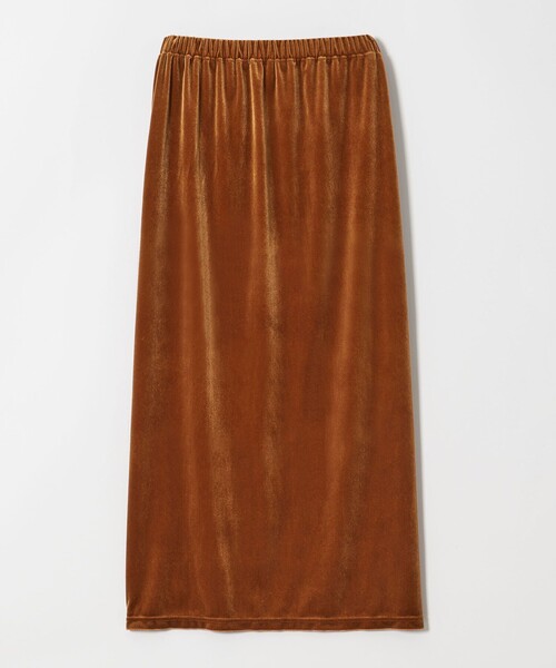 定価4.7万 Steven Alan ベルベットガウン ベロア カーキ