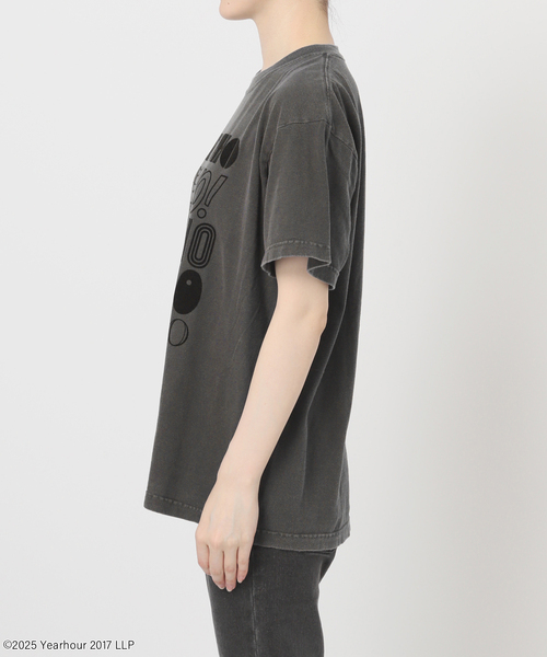 GOOD ROCK SPEED(グッドロックスピード)の「別注【GOOD ROCK SPEED】フロッキーT(Tシャツ/カットソー・レディース・ブラウン/チャコールグレー/ベージュ/ネイビー・FREE)」の5枚目の写真