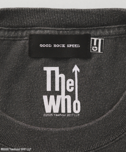 GOOD ROCK SPEED(グッドロックスピード)の「別注【GOOD ROCK SPEED】フロッキーT(Tシャツ/カットソー・レディース・ブラウン/チャコールグレー/ベージュ/ネイビー・FREE)」の10枚目の写真