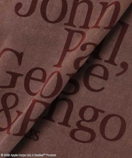 GOOD ROCK SPEED(グッドロックスピード)の「別注【GOOD ROCK SPEED】フロッキーT(Tシャツ/カットソー・レディース・ブラウン/チャコールグレー/ベージュ/ネイビー・FREE)」の12枚目の写真