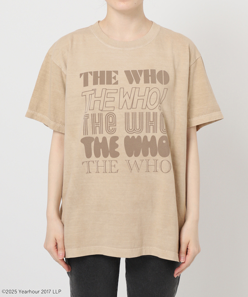 GOOD ROCK SPEED(グッドロックスピード)の「別注【GOOD ROCK SPEED】フロッキーT(Tシャツ/カットソー・レディース・ブラウン/チャコールグレー/ベージュ/ネイビー・FREE)」の16枚目の写真