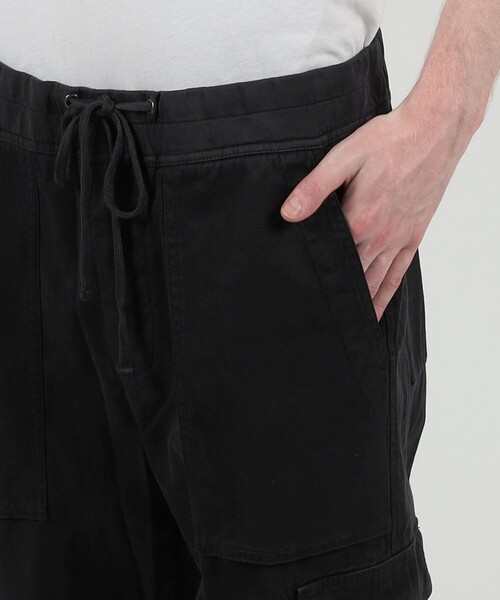 JAMES PERSE(ジェームスパース)の「コットンスラブ カーゴパンツ MACS1439(カーゴパンツ・メンズ・ベージュ/ブラック・0/2)」の18枚目の写真