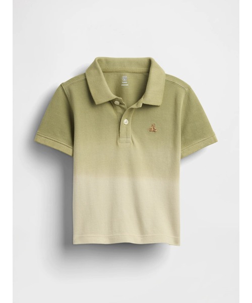 GAP（ギャップ）の「ピケ ポロシャツ (幼児・ベビー)（ポロシャツ・キッズ・ブルー/グリーン・80ｃｍ/90cm/95cm/110cm/105cm/100cm）」の2枚目の写真