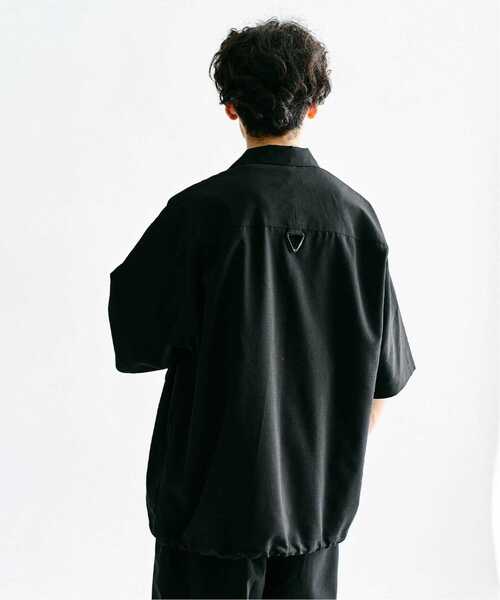 417 EDIFICE（フォーワンセブンエディフィス）の「追加 "WEB限定" オーバーサイズシャツ＆ワイドスラックス サイクルセットアップ（シャツ/ブラウス・メンズ・ブラック/ネイビー・X-LARGE/LARGE/MEDIUM）」の17枚目の写真