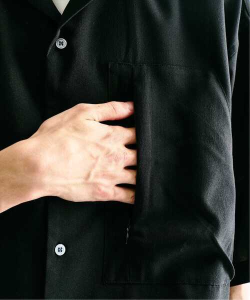 417 EDIFICE（フォーワンセブンエディフィス）の「追加 "WEB限定" オーバーサイズシャツ＆ワイドスラックス サイクルセットアップ（シャツ/ブラウス・メンズ・ブラック/ネイビー・X-LARGE/LARGE/MEDIUM）」の18枚目の写真