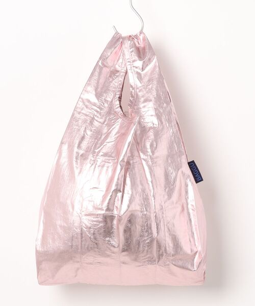 BAGGU（バグー）の「BABY BAGGU メタリック（エコバッグ/サブバッグ・レディース・ゴールド/ホワイト系/ピンク系/シルバー・FREE）」の3枚目の写真
