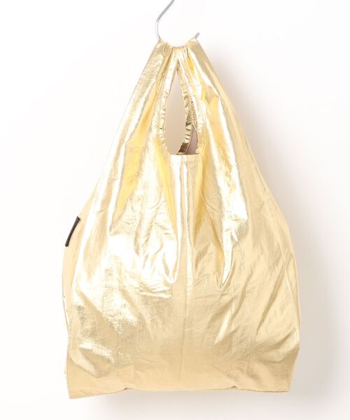 BAGGU（バグー）の「BABY BAGGU メタリック（エコバッグ/サブバッグ・レディース・ゴールド/ホワイト系/ピンク系/シルバー・FREE）」の14枚目の写真