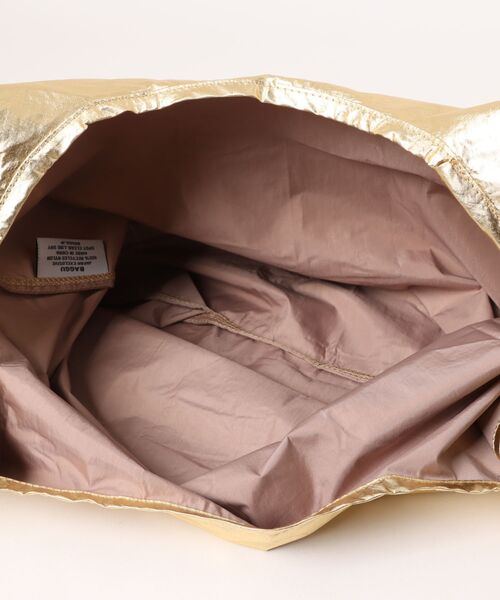 BAGGU（バグー）の「BABY BAGGU メタリック（エコバッグ/サブバッグ・レディース・ゴールド/ホワイト系/ピンク系/シルバー・FREE）」の16枚目の写真